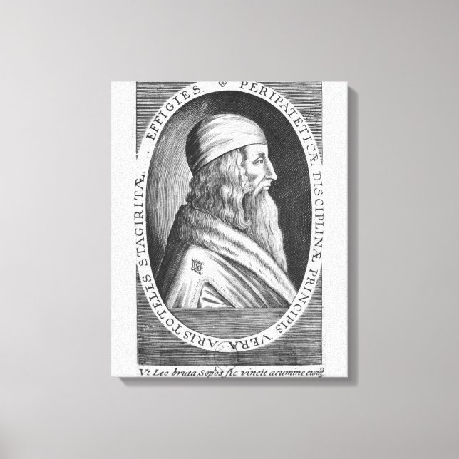 Aristotle Canvas Print (Front)