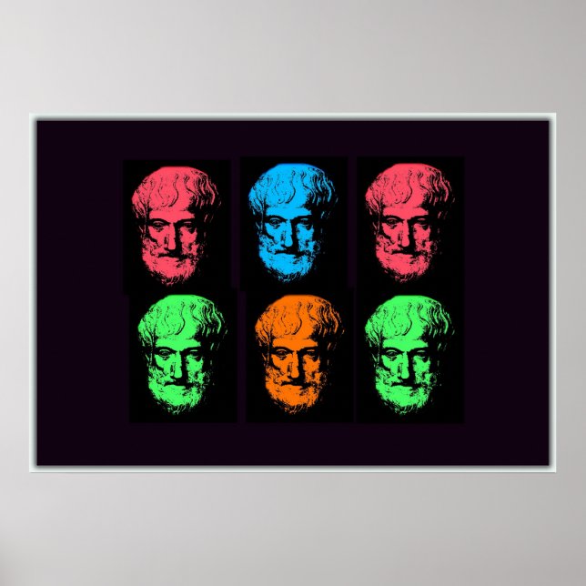 Aristotle Collage Poster (Front)
