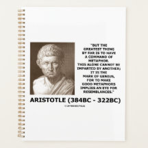 Aristotle Command Of Metaphor Mark Of Genius Quote