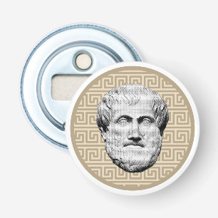 Aristotle Greek Philosopher Bottle Opener