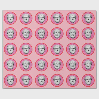Aristotle Greek Philosopher Wrapping Paper