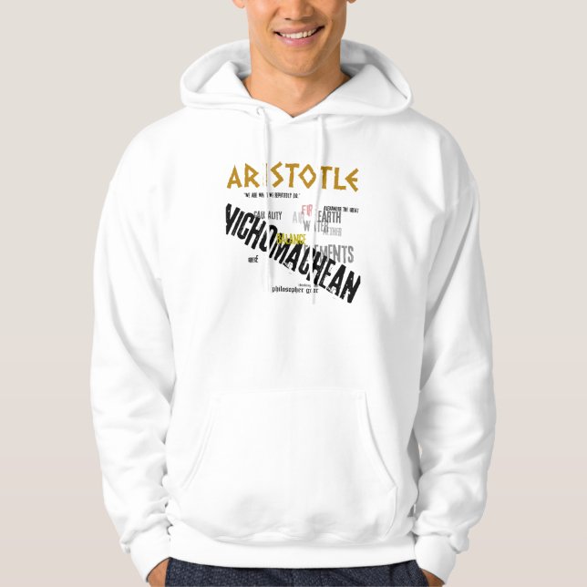 ARISTOTLE HOODIE (Front)