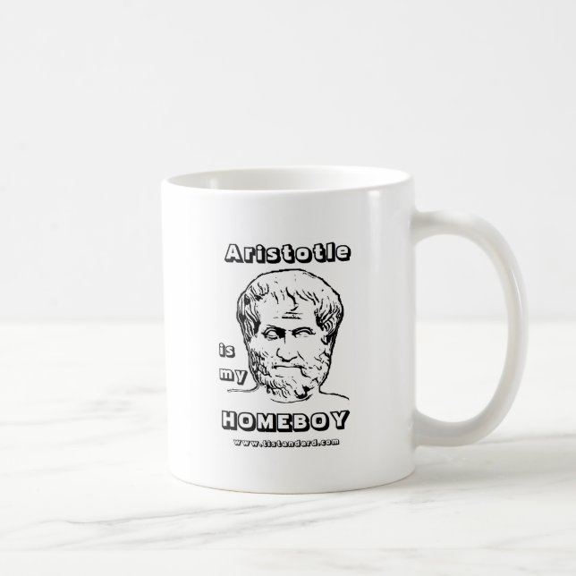 Aristotle is my Homeboy Coffee Mug (Right)