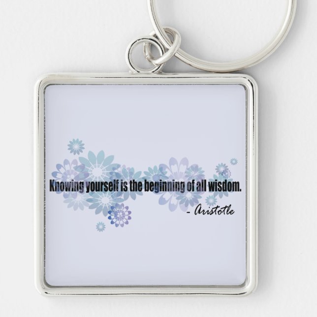 Aristotle Key Ring (Front)
