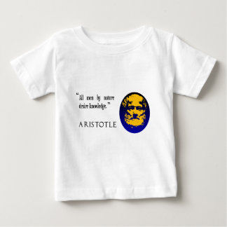 Aristotle knowledge baby T-Shirt