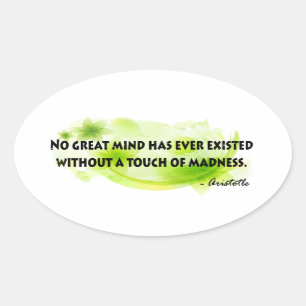 Aristotle Oval Sticker