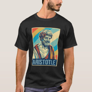 Aristotle Poster Greek Philosopher T Shirt