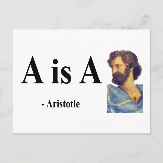 Aristotle Quote 2b Postcard (Front)