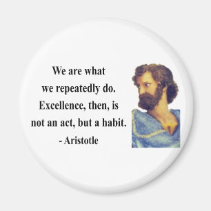 Aristotle Quote 4b Magnet