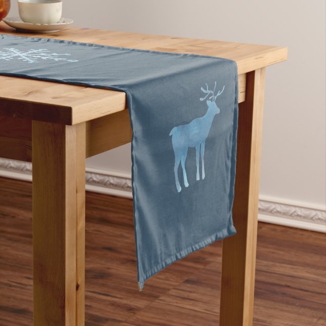 Aristotle Winter Quote Decor For Home Short Table Runner (In Situ)