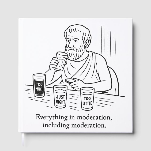 Aristotle's Guide to Moderation Guest Book (Front)