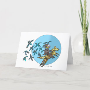 Aristotle's paradox of time thank you card