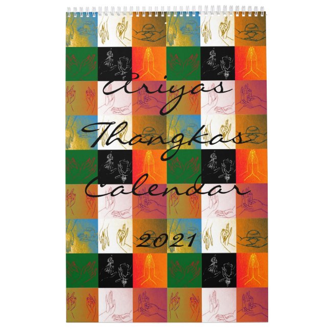 Ariyas Thangkas Calendar 2021 (Cover)