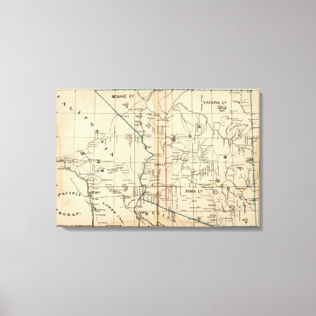 Arizona 2 canvas print (Front)