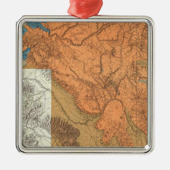 Arizona 2 metal tree decoration (Front)