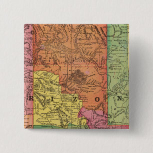 Arizona 6 15 cm square badge