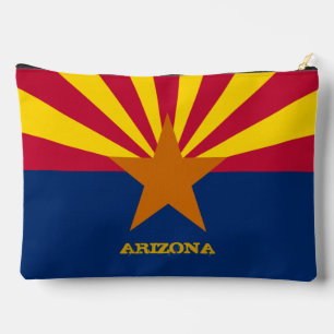 Arizona bag, fashion USA, Arizona flag Accessory Pouch