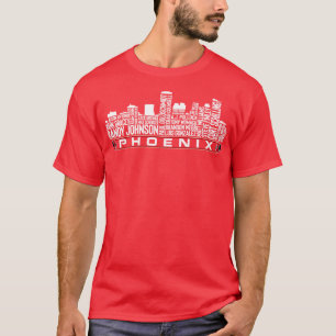 Arizona Baseball Team All Time Legends Phoenix Cit T-Shirt