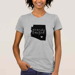 Arizona Born and Raised State Tee