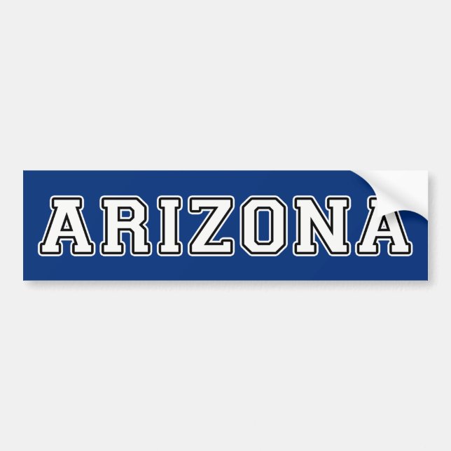 Arizona Bumper Sticker (Front)