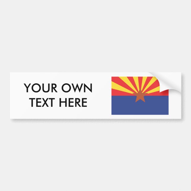 ARIZONA BUMPER STICKER (Front)