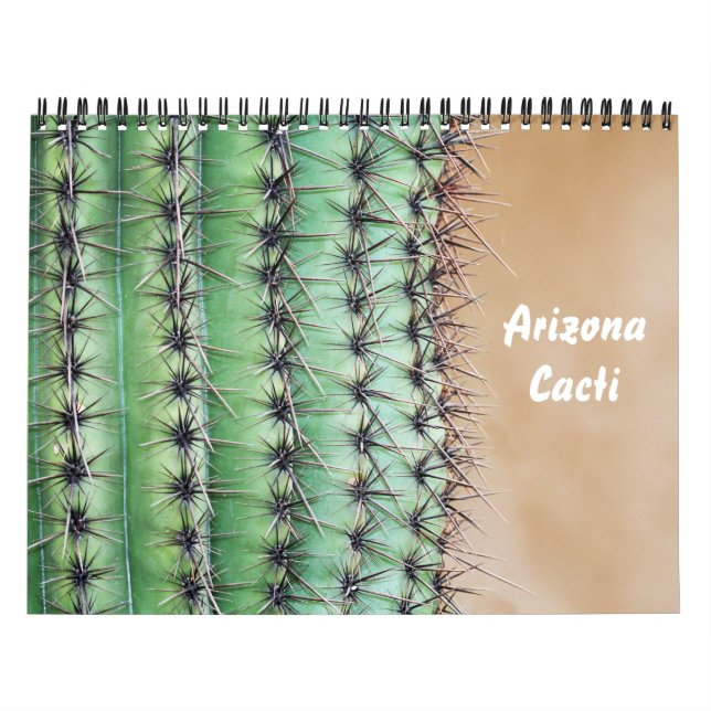 Arizona Cacti Calendar (Cover)