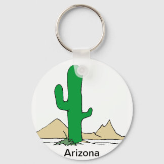 Arizona Cactus keychain