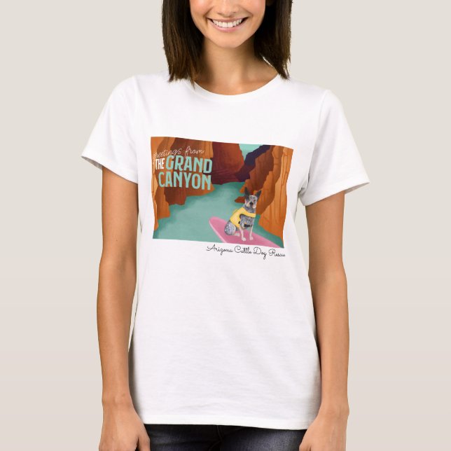 Arizona Cattle Dog Rescue - Grand Canyon 2 T-Shirt (Front)