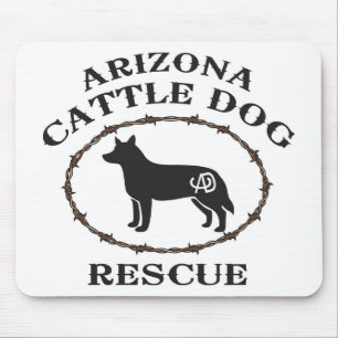 Arizona Cattle Dog Rescue Mouse Pad