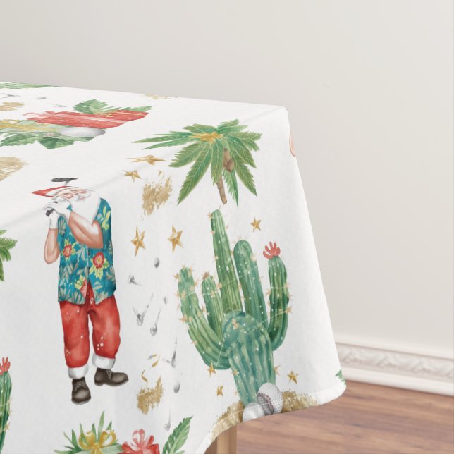 Arizona Christmas themed Tablecloth (In Situ)