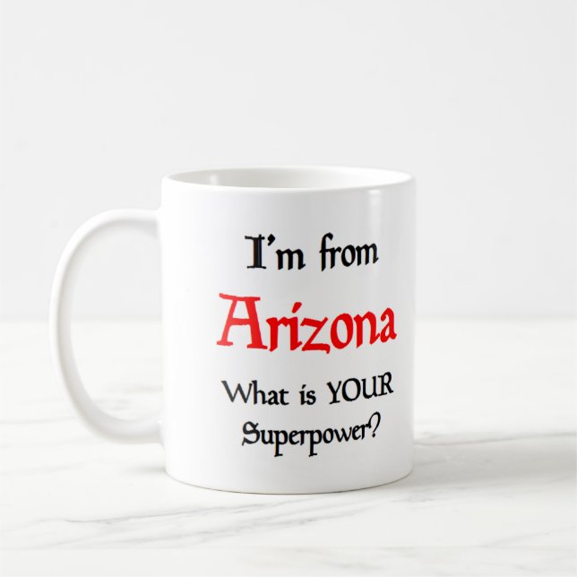 arizona coffee mug (Left)