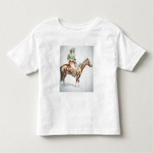 Arizona Cowboy, 1901 (crayon on paper) Toddler T-Shirt