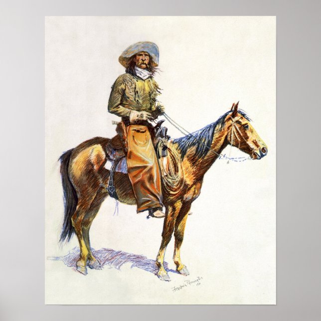 Arizona Cowboy Remington Print (Front)
