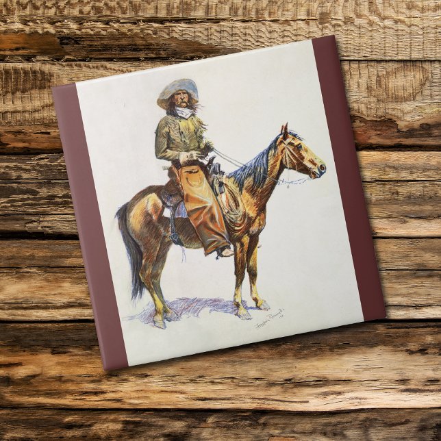 Arizona Cowboy Remington Tile (Creator Uploaded)