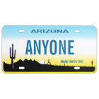 Arizona Custom License Plate