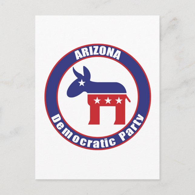 Arizona Democratic Party Invitation Postcard (Front)