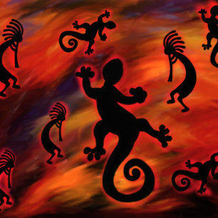 Arizona Desert Art Card