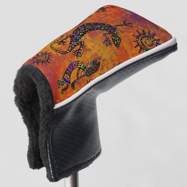 Arizona Desert Art Golf Head Cover (3/4 Front)