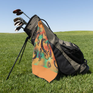 Arizona Desert Art Golf Towel