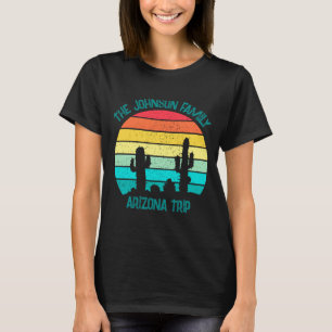 Arizona Desert Cactus Sunset Trip Kids  T-Shirt