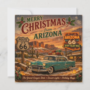 Arizona Desert Christmas Greetings