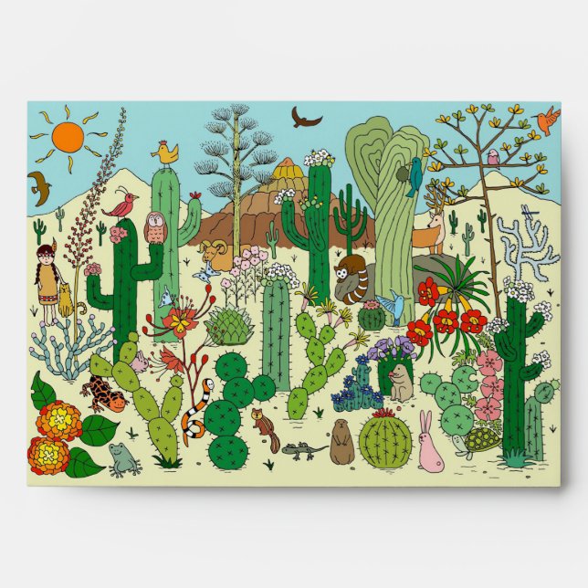 Arizona Desert Envelope (Front)
