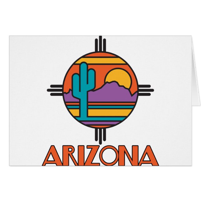 Arizona Desert Mandala (Front Horizontal)
