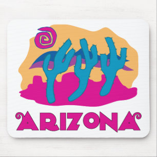 Arizona Desert Pink Mouse Pad