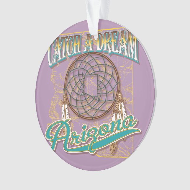 Arizona Dream Catcher Ornament (Front)