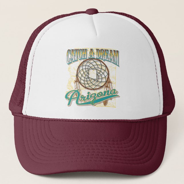 Arizona Dream Catcher Trucker Hat (Front)