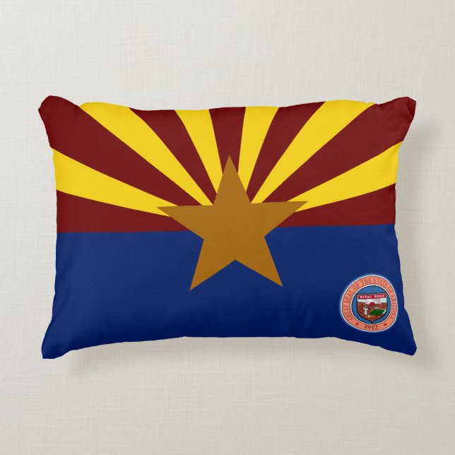 Arizona flag decorative cushion (Front)