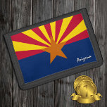 Arizona flag fashion, State USA patriots / sports Trifold Wallet<br><div class="desc">Patriotic Wallets featuring USA state of Arizona fashion with Arizona flag - love my country,  travel gifts,  grandpa birthday,  national patriots / sports fans</div>