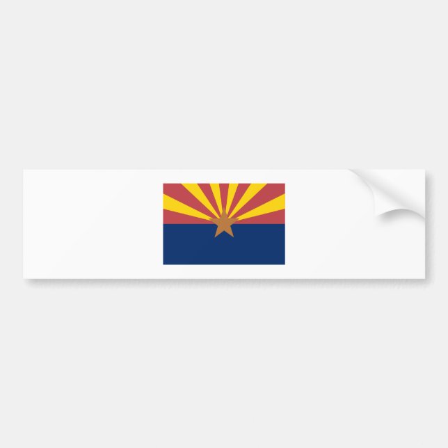 Arizona FLAG International Bumper Sticker (Front)
