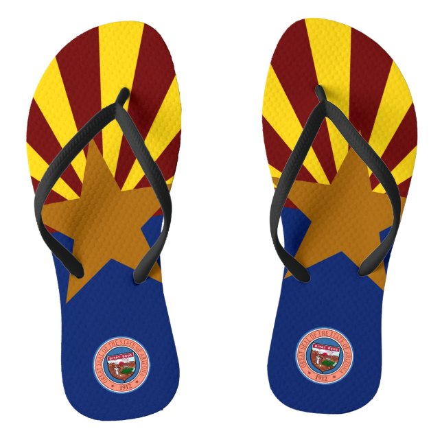 Arizona flag jandals (Footbed)